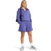 image:imageUnder Armour Womens Unstoppable Fleece Rugby Long Sleeve Crop Top561 Starlight   Black