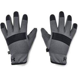 image:imageUnder Armour Boys Storm Fleece Gloves012 Pitch Gray  Black  Black