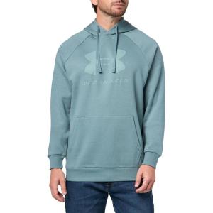 image:imageUnder Armour Mens Rival Fleece Logo HoodieJasper Blue