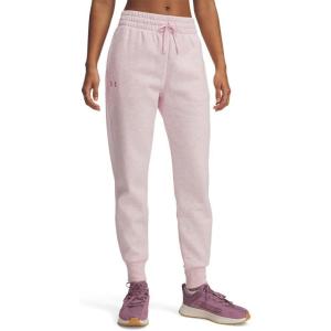 image:imageUnder Armour Womens Rival Fleece Joggers649 Prime Pink Light Heather   Prime Pink