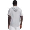 image:imageUnder Armour Mens Utility Lightweight Short Sleeve Hoodie011 Mod Gray   White