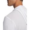image:imageUnder Armour Mens Utility Lightweight Short Sleeve Hoodie100 White   Mod Gray