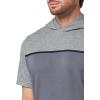 image:imageUnder Armour Mens Utility Short Sleeve Hoodie025 Castlerock  Castlerock  Black