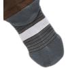 image:imageUnder Armour UnisexChild Youth Magnetico Over the Calf Socks 1 Pack230 Gridiron Brown  Pitch Gray  White