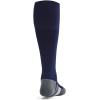 image:imageUnder Armour UnisexChild Youth Magnetico Over the Calf Socks 1 Pack410 Midnight Navy  Pitch Gray  White