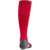 image:imageUnder Armour UnisexChild Youth Magnetico Over the Calf Socks 1 Pack600 Red  Pitch Gray  White