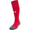 image:imageUnder Armour UnisexChild Youth Magnetico Over the Calf Socks 1 Pack600 Red  Pitch Gray  White