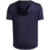 image:imageUnder Armour boys Utility Lightweight Short Sleeve Hoodie410 Midnight Navy   White