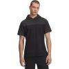 image:imageUnder Armour Mens Utility Short Sleeve Hoodie001 Black  Black  Anthracite
