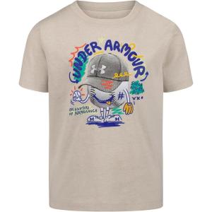 image:imageUnder Armour Boys Short Sleeve Baseball Graphic TShirt Lightweight amp Breathable Relaxed FitSandstorm Mister