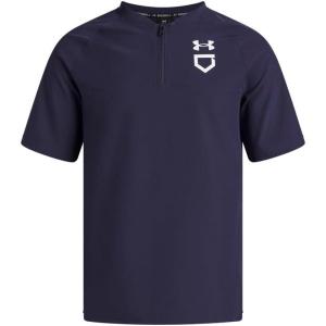 image:imageUnder Armour Boys Utility Cage Jacket Short Sleeve410 Midnight Navy   White