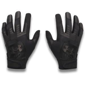 image:imageUnder Armour T Ball Clean Up Baseball Gloves001 Black  Black  Metallic Gun Metal