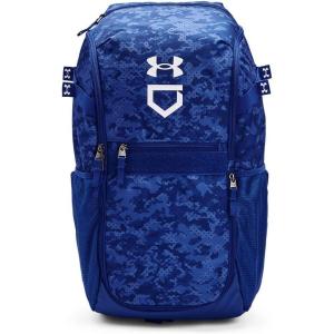 image:imageUnder Armour Unisex Utility Baseball Backpack Print 005 Black   Metallic Gold One Size Fits All403 Royal   White