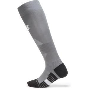 image:imageUnder Armour UnisexChild Youth Magnetico Over the Calf Socks 1 Pack040 Graphite  Black  White