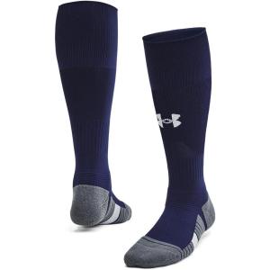 image:imageUnder Armour UnisexChild Youth Magnetico Over the Calf Socks 1 Pack410 Midnight Navy  Pitch Gray  White