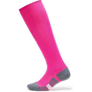image:imageUnder Armour UnisexChild Youth Magnetico Over the Calf Socks 1 Pack654 Tropic Pink  Pitch Gray  White
