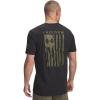 image:imageUnder Armour Mens Freedom Flag Short Sleeve T Shirt003 Black   Marine Od Green