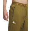 image:imageUnder Armour Mens Sportstyle Tricot JoggerCanteen Green   White
