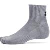 image:imageUnder Armour UnisexAdult Training Cotton Quarter Socks 6 Pack035 Steel  White  Black