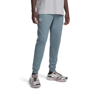 image:imageUnder Armour Mens Sportstyle Tricot Jogger587 Jasper Blue   White