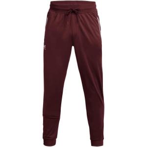 image:imageUnder Armour Mens Sportstyle Tricot Jogger690 Chestnut Red   White