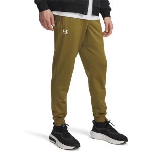 image:imageUnder Armour Mens Sportstyle Tricot JoggerCanteen Green   White