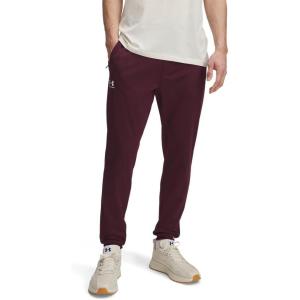 image:imageUnder Armour Mens Sportstyle Tricot JoggerDark Maroon   White