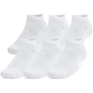 image:imageUnder Armour UnisexAdult Training Cotton Low Socks 6 Pack100 White  White  Black