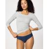 image:imageUnder Armour Womens 3pack Pure Stretch No Show Bikini Underwear Allday Comfort Fit amp UltrasoftHalo Grey