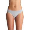 image:imageUnder Armour Womens 3pack Pure Stretch No Show Bikini Underwear Allday Comfort Fit amp UltrasoftHalo Grey