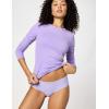 image:imageUnder Armour Womens 3pack Pure Stretch No Show Hipster Underwear Allday Comfort amp Ultrasoft FitTransparent Purple