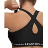 image:imageUnder Armour Womens Crossback Mid Impact Sports Bra008 Ultimate Black   White