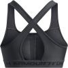 image:imageUnder Armour Womens Crossback Mid Impact Sports Bra010 Jet Gray  Jet Gray  Black