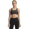 image:imageUnder Armour Womens Crossback Mid Impact Sports Bra010 Jet Gray  Jet Gray  Black