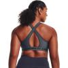 image:imageUnder Armour Womens Crossback Mid Impact Sports Bra012 Pitch Gray   Black