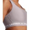 image:imageUnder Armour Womens Crossback Mid Impact Sports Bra015 Tetra Gray   White
