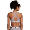 image:imageUnder Armour Womens Crossback Mid Impact Sports Bra015 Tetra Gray   White