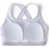 image:imageUnder Armour Womens Crossback Mid Impact Sports Bra101 White  White  Black