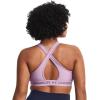 image:imageUnder Armour Womens Crossback Mid Impact Sports Bra174 Fresh Orchid   White