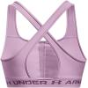 image:imageUnder Armour Womens Crossback Mid Impact Sports Bra174 Fresh Orchid   White