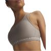 image:imageUnder Armour Womens Crossback Mid Impact Sports Bra203 Timberwolf Taupe   Summit White