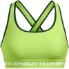 image:imageUnder Armour Womens Crossback Mid Impact Sports Bra304 Morph Green   White