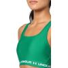 image:imageUnder Armour Womens Crossback Mid Impact Sports Bra305 Team Kelly Green   White