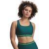 image:imageUnder Armour Womens Crossback Mid Impact Sports Bra338 Rack Green   Hyper Green
