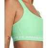 image:imageUnder Armour Womens Crossback Mid Impact Sports Bra350 Matrix Green  Matrix Green  White