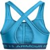 image:imageUnder Armour Womens Crossback Mid Impact Sports Bra419 Capri  Petrol Blue  Capri