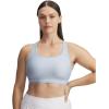 image:imageUnder Armour Womens Crossback Mid Impact Sports Bra453 Blue Calm   White