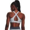 image:imageUnder Armour Womens Crossback Mid Impact Sports Bra465 Harbor Blue   White