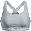 image:imageUnder Armour Womens Crossback Mid Impact Sports Bra465 Harbor Blue   White