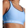 image:imageUnder Armour Womens Crossback Mid Impact Sports Bra465 Horizon Blue  Midnight Navy  White